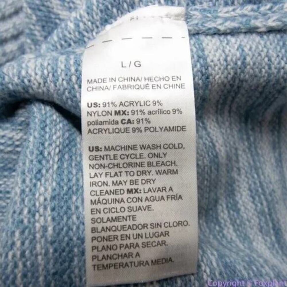 NEW White House‎ Black Market Super-Cozy blue Sweater Dress, S - Picture 10 of 16